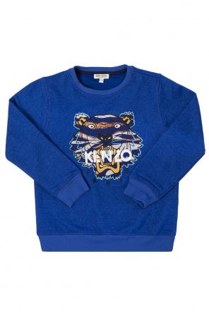 Tiger head-embroidered sweatshirt, zdjęcie 1 Tiger head-embroidered sweatshirt od Kenzo Kids